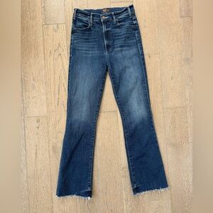 MOTHER 27 Hustler Ankle Fray